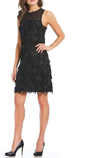 michael kors feather dress