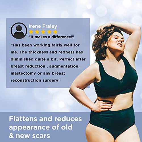 Breast silicone scar sheets. Breast Scar Treatment After Surgery 4 Pack Medical Grade Silicone