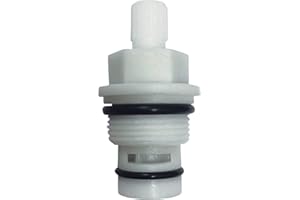 UNITED STATES HDW P138C Plastic Mobile Home Washer Less Faucet Stem, White