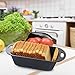 Utopia Kitchen Pre-Seasoned Cast Iron Loaf Pan for Baking - 12 Inch by 6 Inch by 3 Inch