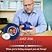 KickFire Classics Magic Trump Ball | Classic Magic 8 Ball Toy | Novelty Merchandise | Political Gag Gifts
