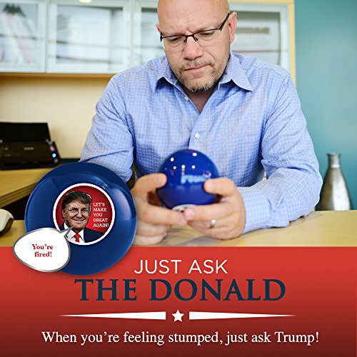 KickFire Classics Magic Trump Ball Classic Magic 8 Ball Toy Novelty