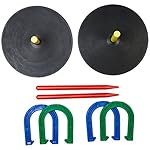 AmazonBasics Rubber Horseshoe Set