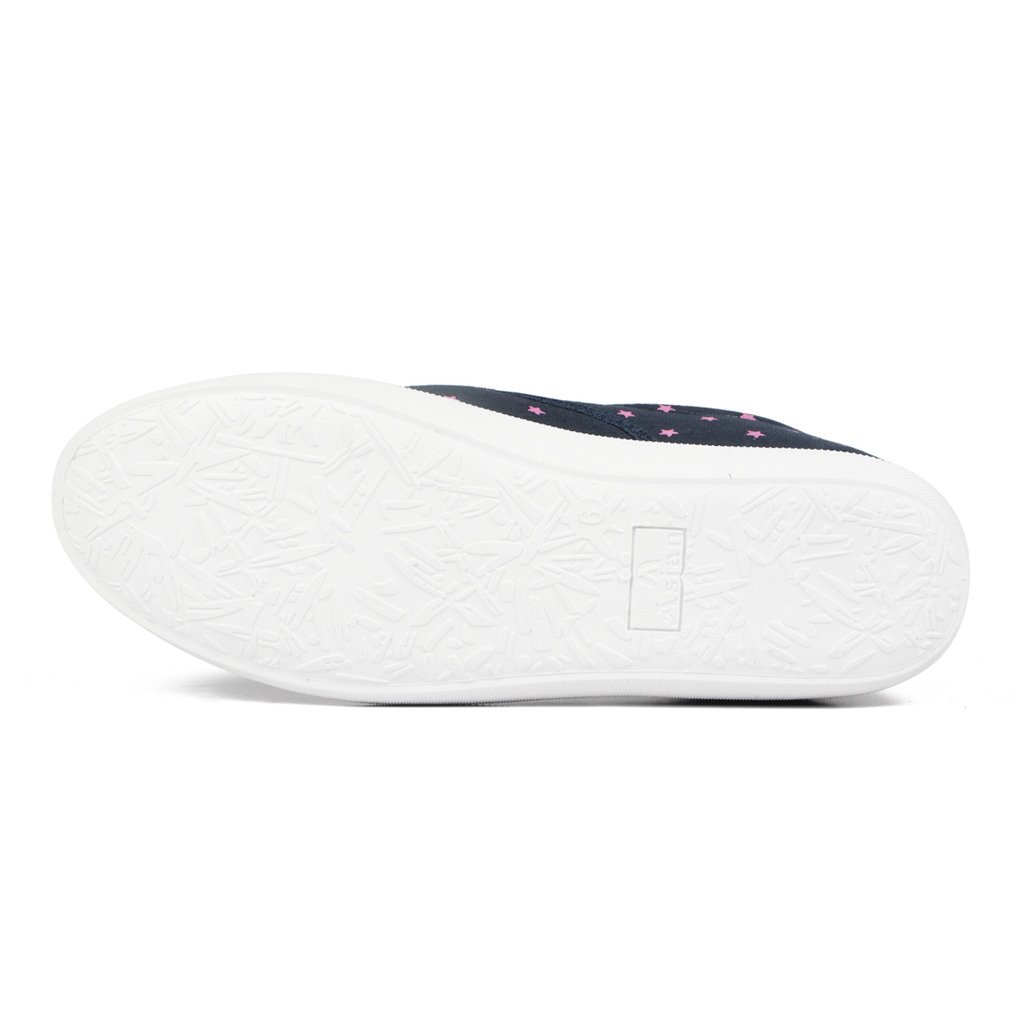 asian shoes rl-23 navy blue pink canvas women shoes
