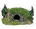 COOSPIDER Hobbit Miniature Landscape Hillside Fairy Hole House Manor Decor Ideas for Aquariums Reptile Box Shelter Ornament 11