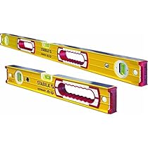 Stabila 37816 48-Inch and 16-Inch Aluminum Box Beam Level Set