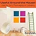 No-Residue 2 Inch, 60 Yard Masking Tape 1 Pk. Easy-Tear, Pro-Grade Removable Painters Tape Great for Home, Office or Commercial Contractor. Clean, Drip-Free Painting with Wide Crepe Paper Rolls