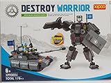 Destroy Warrior Building Blocks 178 Pcs Set Compatible With Other Major Brand Brick Sets Best Toy for Boys and Girls Grate Gift