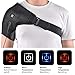 Shoulder Stability Brace Support for Women & Men, Heated Shoulder Wrap Brace, Can Hold Ice Pack, Shoulder Brace Adjustable for Frozen Shoulder Pain, Bursitis, Labrum Tear