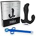 vibe2o Diablo Strong Dual Motor Prostate Massager for Men 10 Speed Anal Sex Toy Personal G-Spot Vibrator for Women Rechargeable Waterproof Silicone Butt Plug for Men & Women w/Free Lube Launcher
