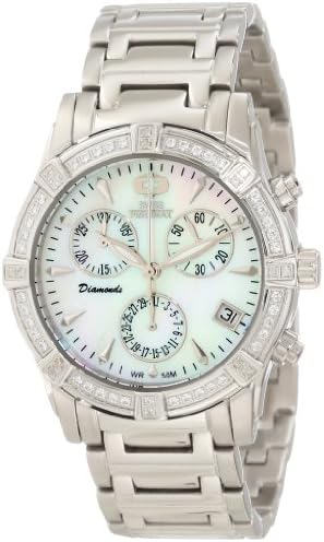 Swiss Precimax Women's SP12080 Desire Elite Diamond Mother-Of-Pearl Dial Watch
