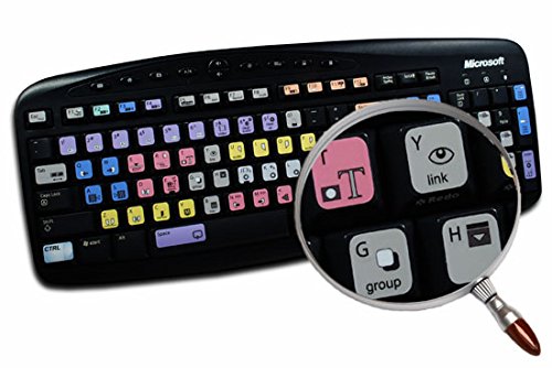 NEW CANOPUS EDIUS KEYBOARD STICKER FOR DESKTOP, LAPTOP AND NOTEBOOK