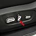 Generic Door Seat Button Adjust Switch Cover Trim Fit For Nissan X-Trail Rogue 2014 2015 2016 2017
