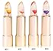 KAILIJUMEI Moisturizer Lips Care Surplus Bright Flower Jelly Lipstick 4g x 4 PCS
