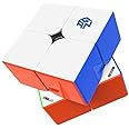 BroMoCube Gan251M Air New 2x2 Magnetic Speed Cube Professional Stickerless Gans 2x2x2 Cube Super Lightweight Puzzle Toys