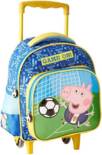 Diakakis – 0481032 – Trolley Backpack on Wheels – George Pig – 27 x 31 x 10 cm