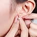 14K Gold Plated Earrings 1.5 Carat Brilliant Cut Simulated Diamond CZ Silver Stud Earrings For Women (Yellow)