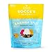 Bocce's Bakery All-Natural, Seasonal, Summer, Poolside Dog Treats, Wheat-Free, Limited-Ingredient Biscuits, 5 oz (Unicorn Shake, Banana Split, Burgers & Fries)