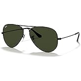 Ray-Ban RB3025 Metal Aviator Sunglasses For Men For Women +BUNDLE with ACCESSORY EYEWEAR KIT