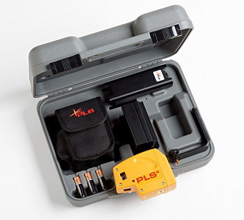 Pacific Laser Systems PLS 5-Beam Laser Level with Cross Line Laser System with SLD Detector PLS-60542
