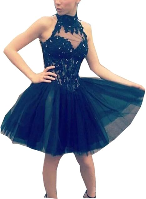 black homecoming dresses