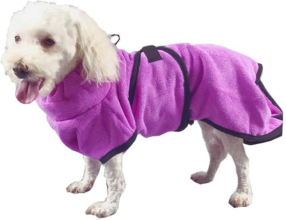 small dog bathrobe