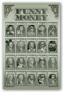 Amazon.com: Funny Money Poster Art Print: Posters &amp; Prints