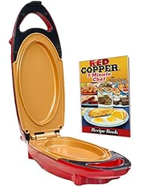 Red Copper 5 Minute Chef by BulbHead Includes Recipe Guide (1 Pack)