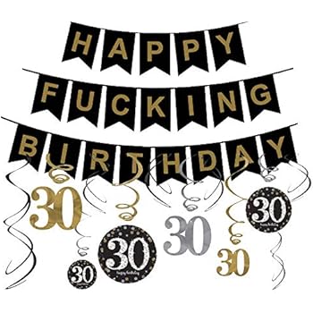 Amazon Com 30th Birthday Decorations Gifts For Her Him Men Women