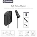4 Port USB Car Charger - Front Back Car Charger, 48W 9.6A Passenger Car Charger Adapter Built-in Smart IC with 6 Feet Extension Cable + 3 Mount, Front and Backseat Charger for iPhone, iPad, Android