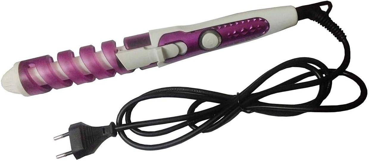 Lamra Hair Curling Iron- Hair Curling Iron For Women- Professional Hair Curler For Women- Professional Hair Curler Rod- NHC-2007A, Pink