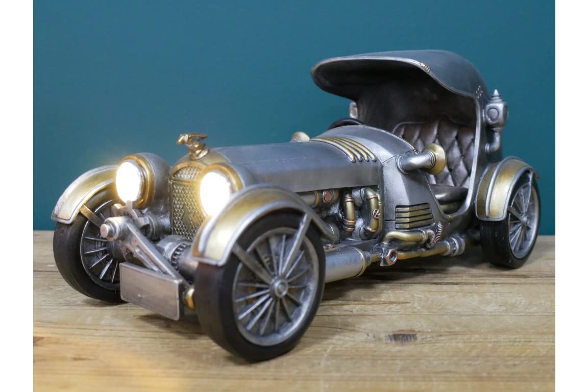 Steampunk Car With Working Head Lights