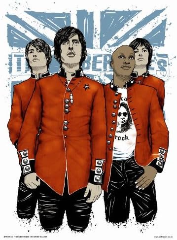 Amazon Com Onthewall The Libertines Pete Doherty Carl Barot Poster Art Print By Simon Walker 40x30cm Otw010 Posters Prints