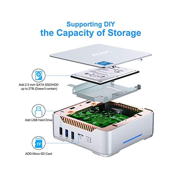 ACEPC-Mini-PC-Windows-10-Pro-8GB-RAM-128GB-ROM-Intel-Celeron-N3350-Micro-Desktop-Computer-with-HDMI-VGA-PortsSupport-4K-HDBluetooth-42-24G50G-Dual-Band-WiFi ACEPC Mini PC Windows 10 Pro, 8GB RAM 128GB ROM Intel Celeron N3350 Micro Desktop Computer with HDMI & VGA Ports,Support…