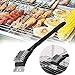 BBQ Grill Brush Set, Barbecue Grill Brush and Scraper, 12-Inch 3-Sided Grill Brush - Two Set for All Grill Cleaning, Great BBQ Grilling Accessories Gift