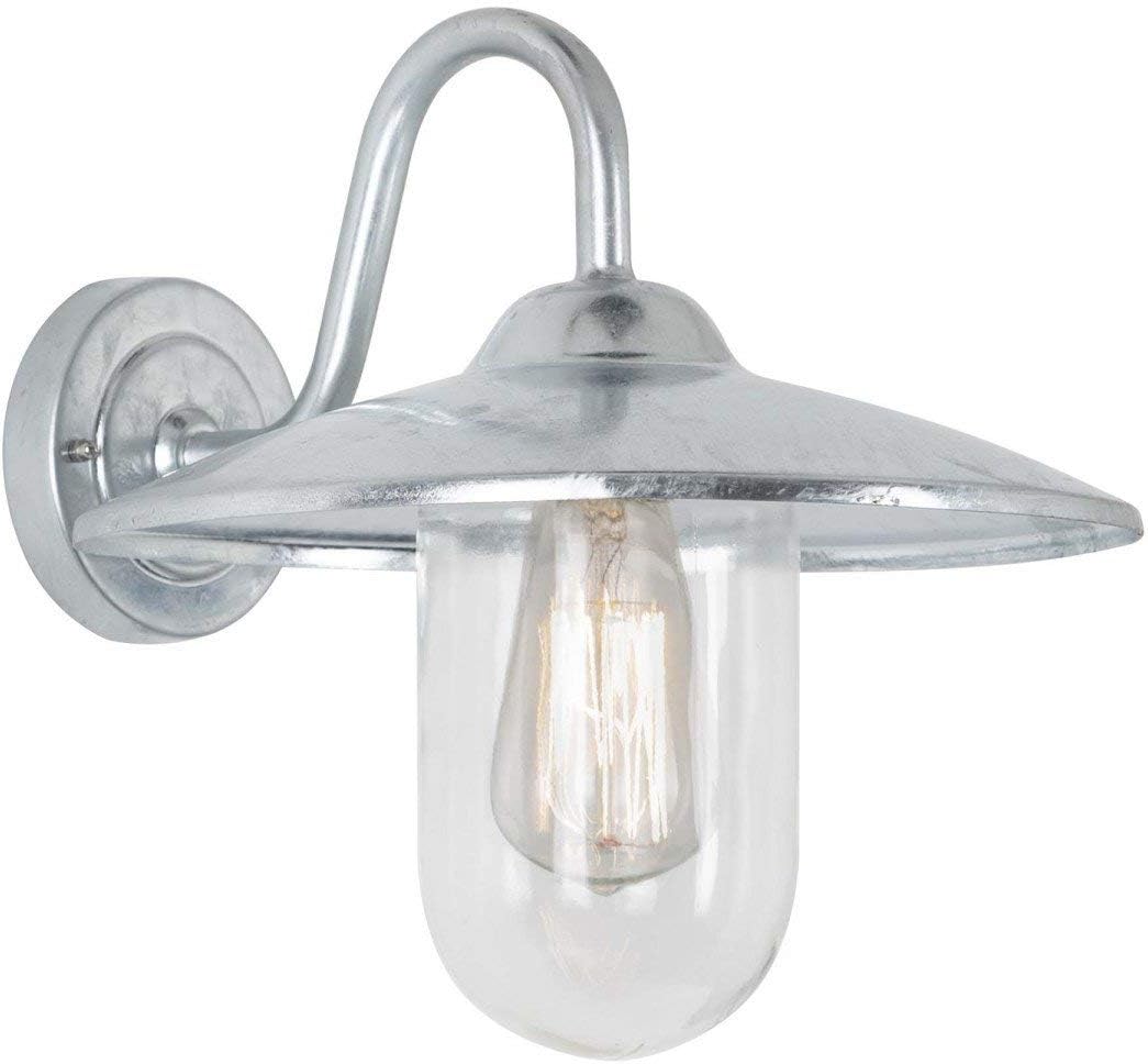 KS Verlichting Hoflampe Brig - Galvanisierte Außenleuchte