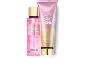 Victoria's Secret Velvet Petals Fragrance Mist and Body Lotion Gift Set (Velvet Petals)