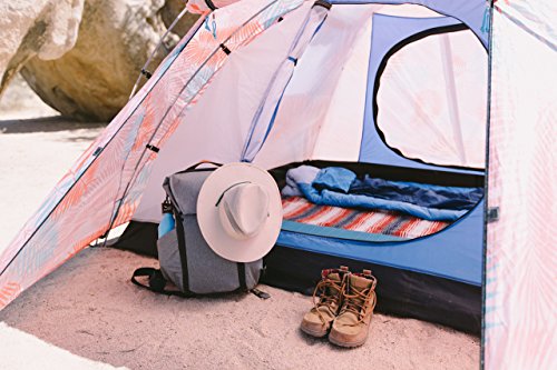 CHILLBO CABBINS Best 2 Person Tent with Cool Patterns ULTIMATE HOLIDAY CAMPING GEAR GIFT for Backpacking Car Camping Music Festivals Family Camping Tents for Camping Sleeps 2-3