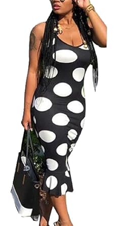 sleeveless ruffle hem bodycon dress