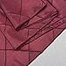 Remedios 12x108 Inch Pintuck Taffeta Table Runner Wedding Decoration Burgundy
