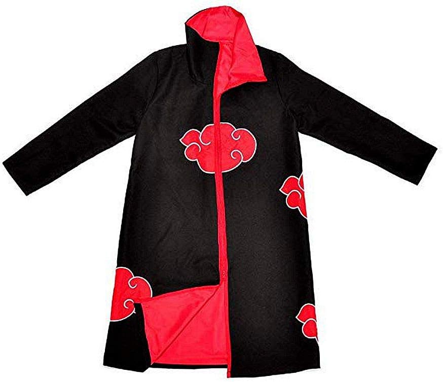 Japanese Anime Ninja Black Robe 4th Yondaime Hokage Cosplay Costume