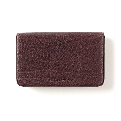 Business Card Case - Italian Leather - Espresso (brown)
