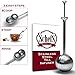 Schefs Premium Tea Infuser - Light Weight Stainless Steel - Large Capacity Ball with Long Spoon Handle - New Strainer Design