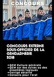 Concours externe Sous-officier de la gendarmerie 2018: QCM de culture générale, QCM portant sur de by Samuel Quentin