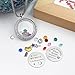 Gifts for Nieces Aunt, Women Girl's Floating Living Memory Locket Necklace Pendant with Charm Birthstone