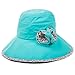 Siggi Bucket Boonie Cord Fishing Beach Cap Summer Sun Hat Wide Brim for Women UPF50+ Blue