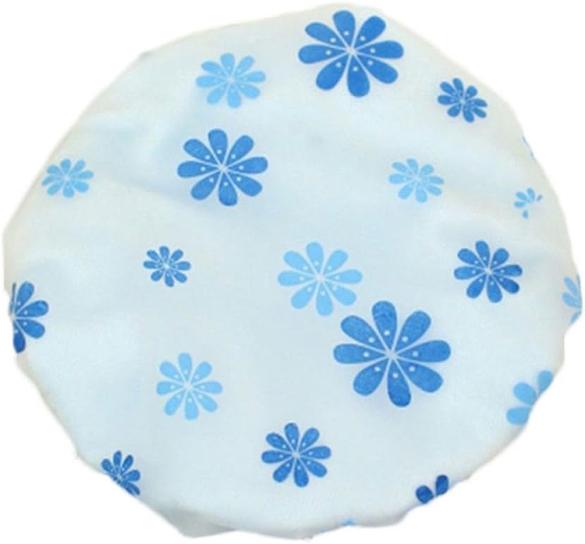 ZHOUBA Multi-use Magic Microfiber Hair Fast Drying Quick Dryer Cap Shower Bathing Hat (Blue)