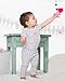Lamaze Organic Baby Baby Pull On 2 Pack Leggings, Grey Kittie/White Dots, 6 Months