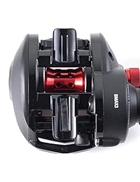 Abu Garcia Black Max perfil bajo Baitcasting carrete de la pesca