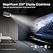 Projector APEMAN Mini Video Projector 4000 Lumen 1080p Supported LED Portable 50000 Hrs with Dual Built-in Speakers Support HDMI/TF/USB/RCA, Laptop/TV Stick/iOS/Android for Home Movie[2019 Model]thumb 3